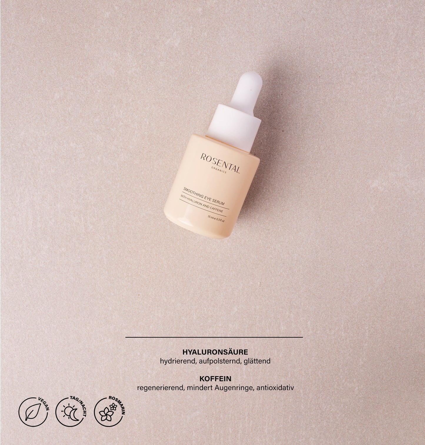 Smoothing Eye Serum | with Hyaluron and Caffeine