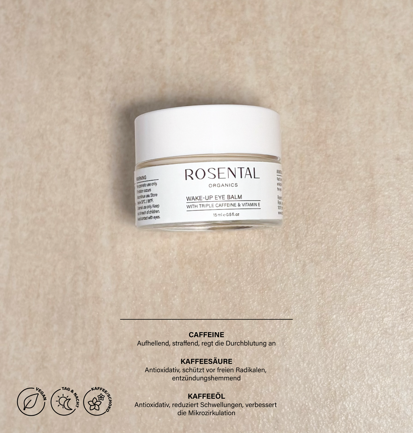 Wake-up Eye Balm | with Triple Caffein & Vitamin E