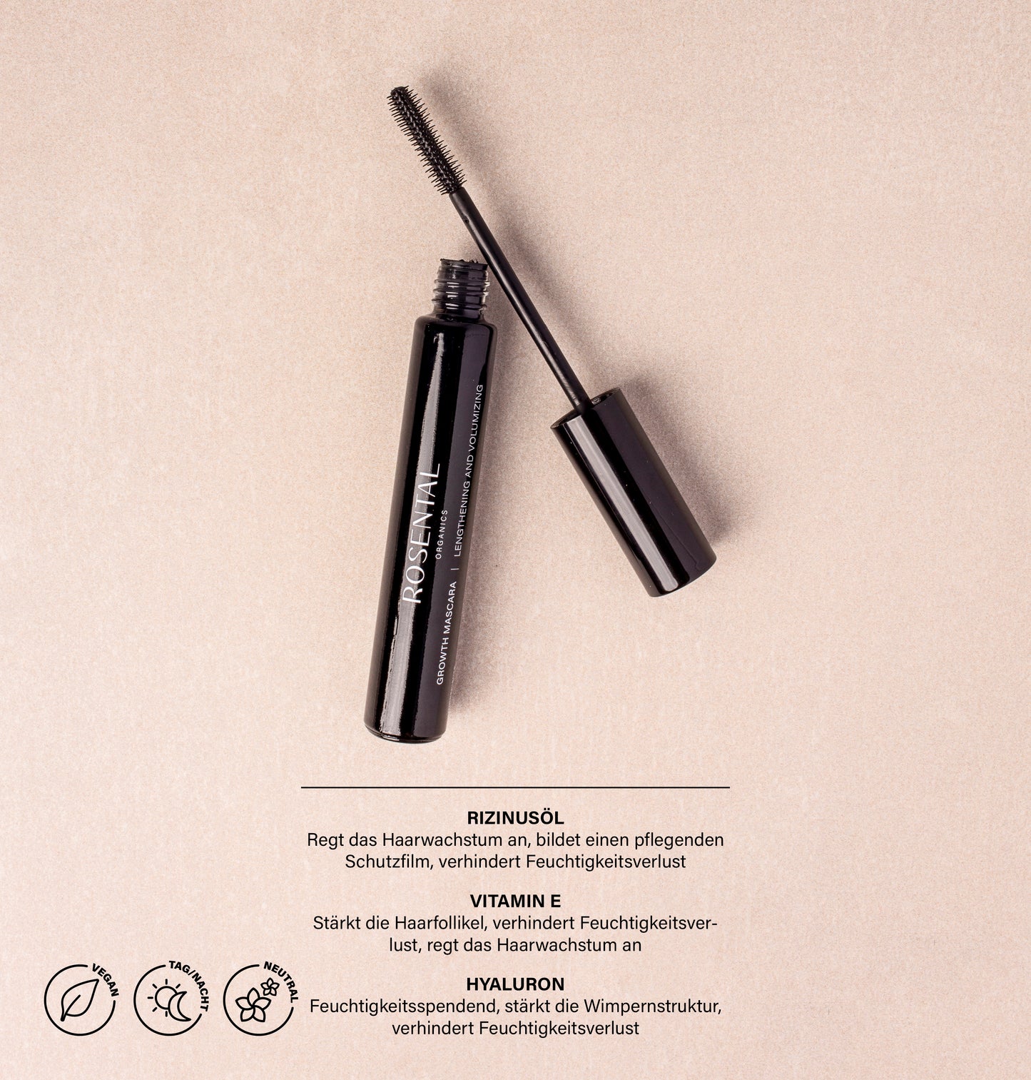 Growth Mascara | Lengthening and Volmumizing