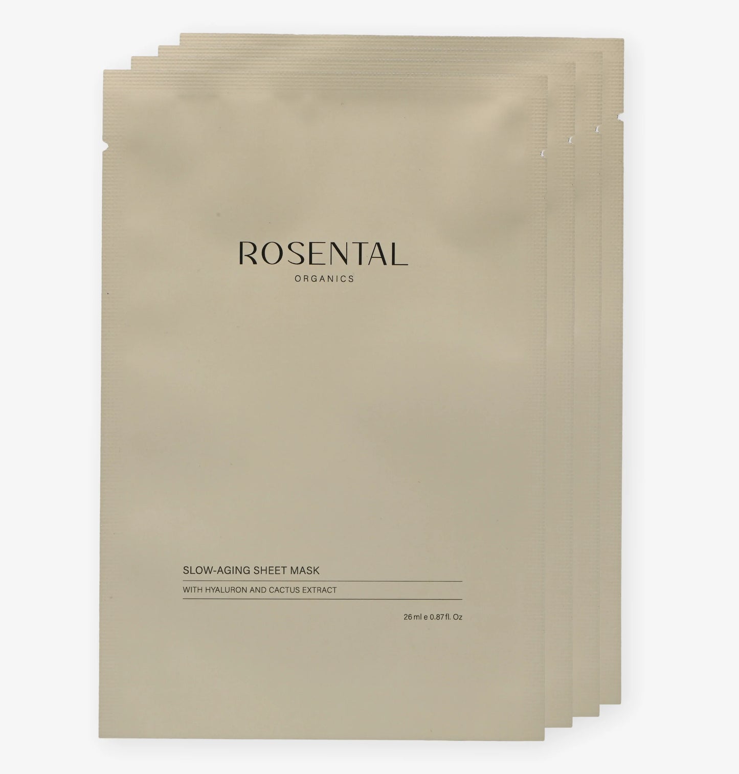 Slow-Aging Sheet Mask | with Hyaluron and Cactus Extract