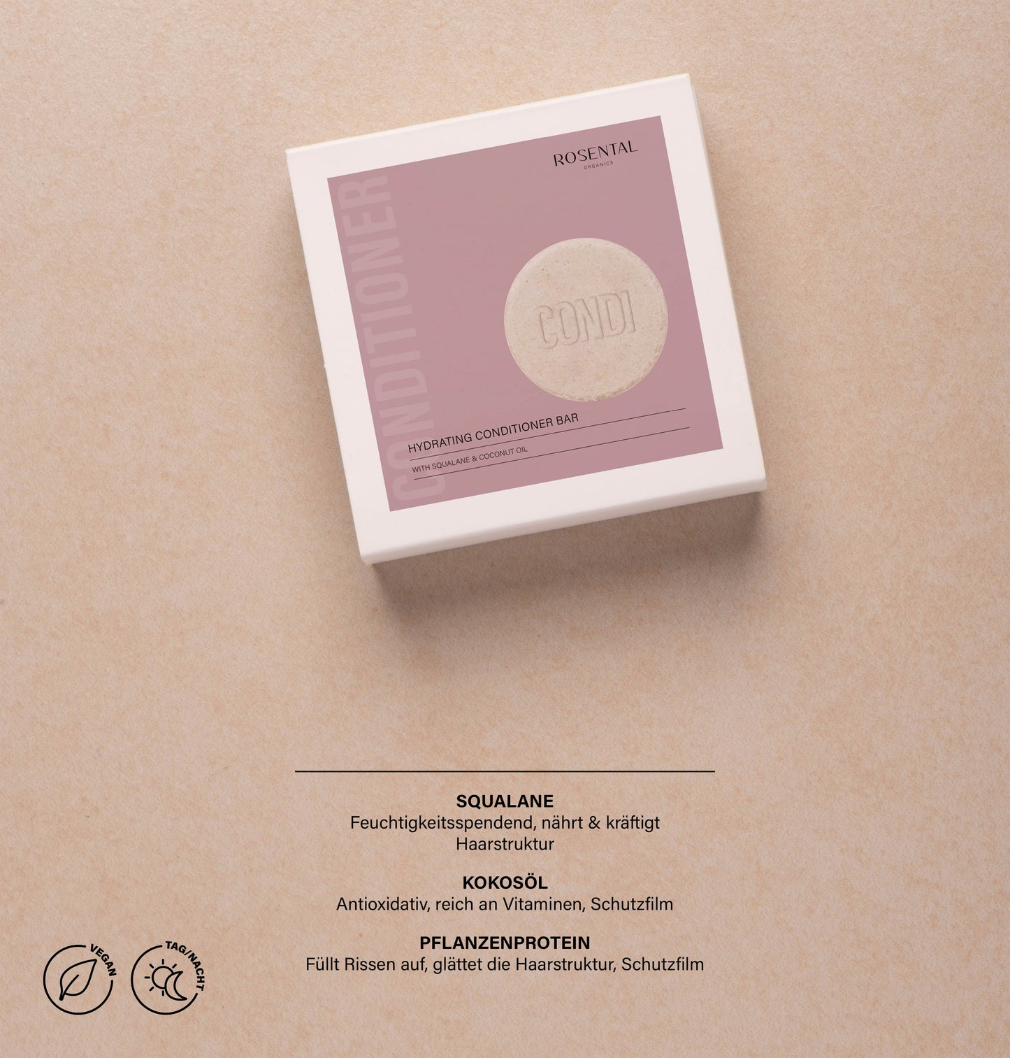 Repair Conditioner Bar | with Squalane & Coconut Oil