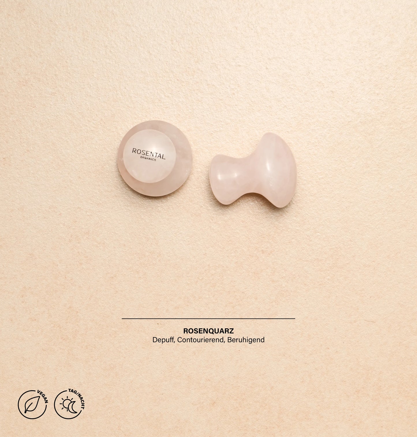 Eye Flowies Rose Quartz | Natural Lifting Tool