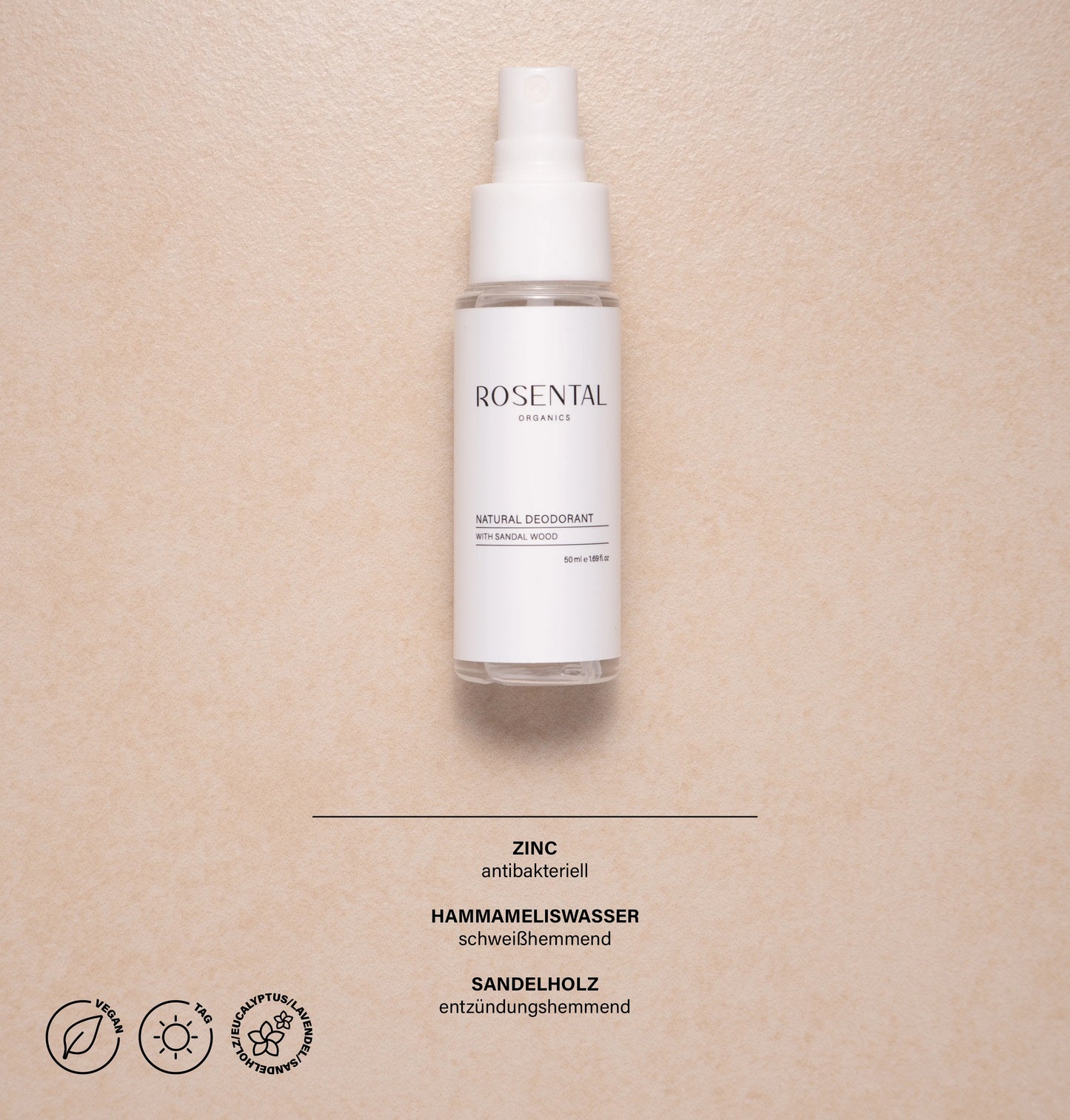 Natural Deodorant | with Sandal Wood