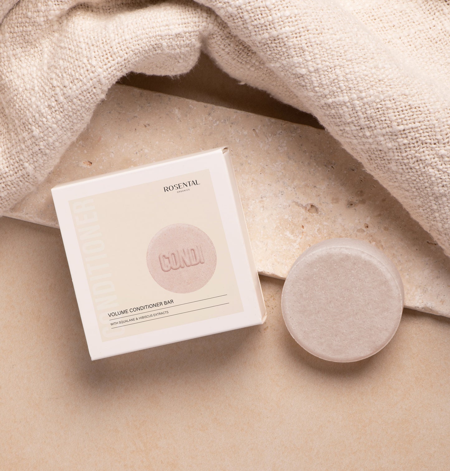 Volume Conditioner Bar | with Squalane & Hibiscus Extracts