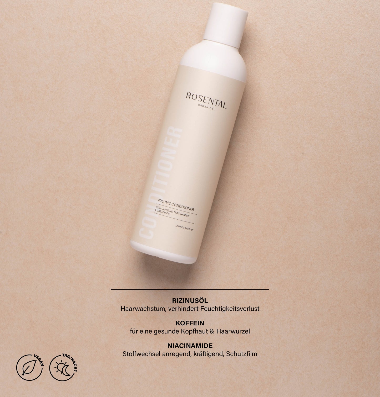 Volume Conditioner | with Caffeine, Niacinamide & Castor Oil