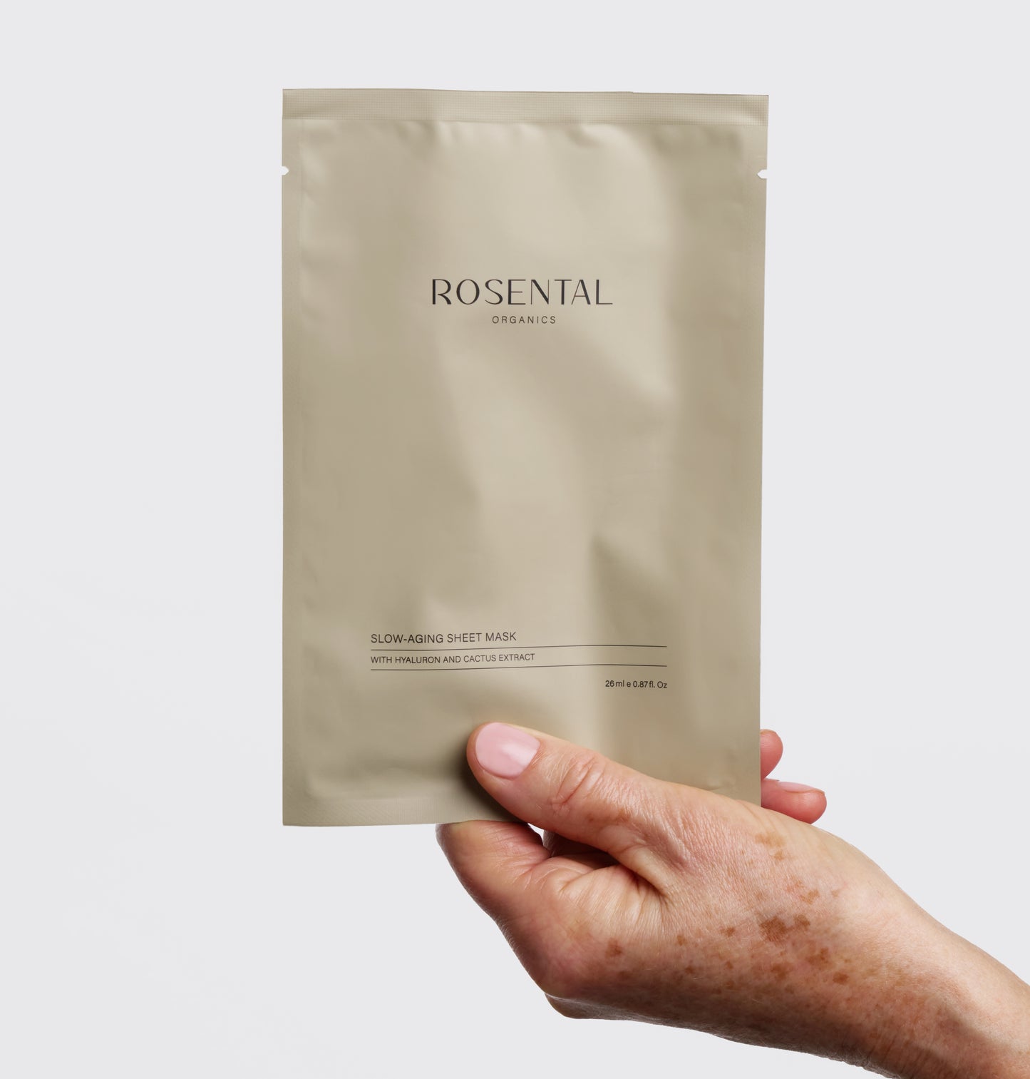 Slow-Aging Sheet Mask | with Hyaluron and Cactus Extract