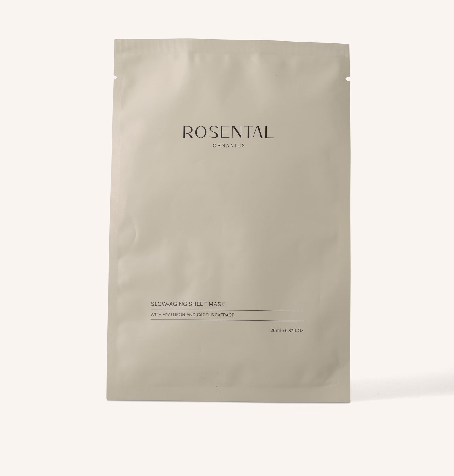 Slow-Aging Sheet Mask | with Hyaluron and Cactus Extract