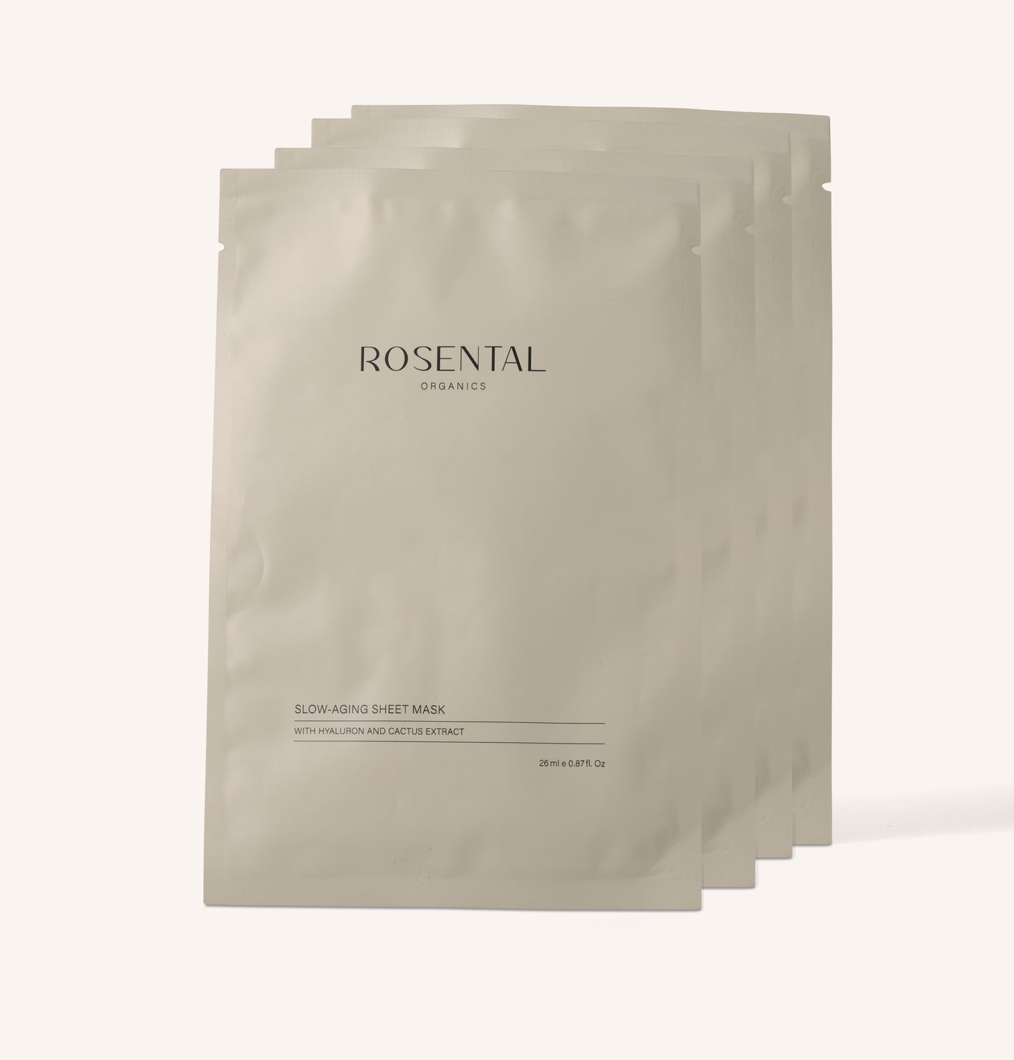 Slow-Aging Sheet Mask | with Hyaluron and Cactus Extract
