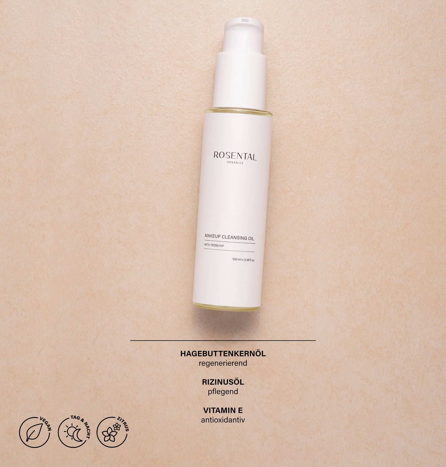 Makeup Cleansing Oil | with Rosehip