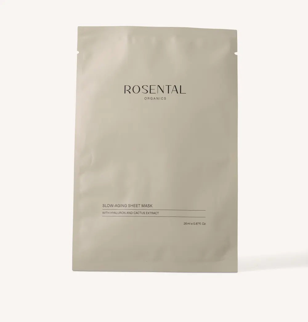 Slow-Aging Sheet Mask | with Hyaluron and Cactus Extract