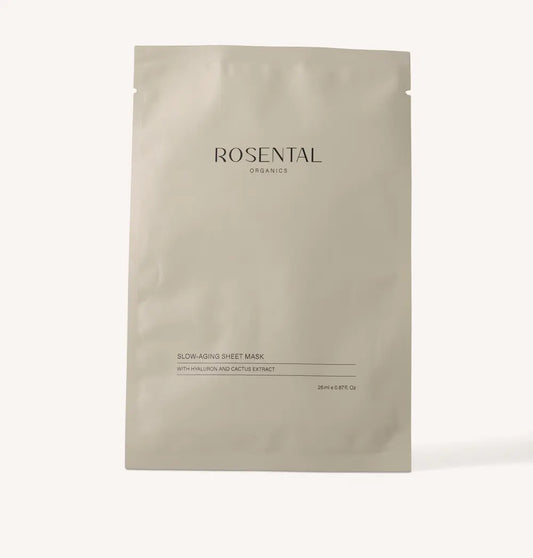 Slow-Aging Sheet Mask | with Hyaluron and Cactus Extract