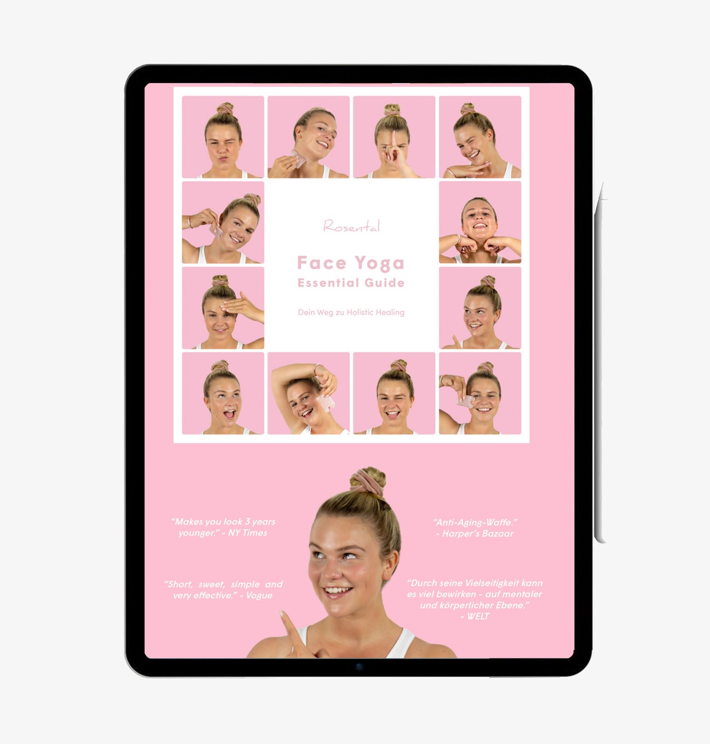 Face Yoga Essential Guide | Printed