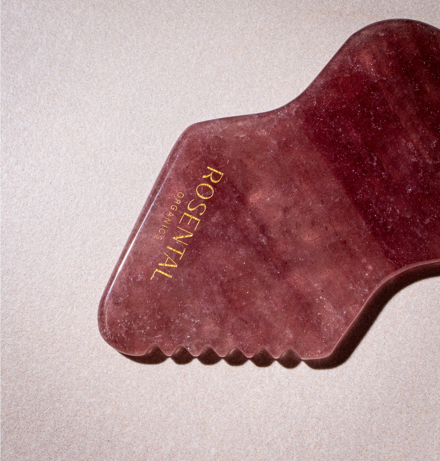 Sculpting Gua Sha | Strawberry Quartz