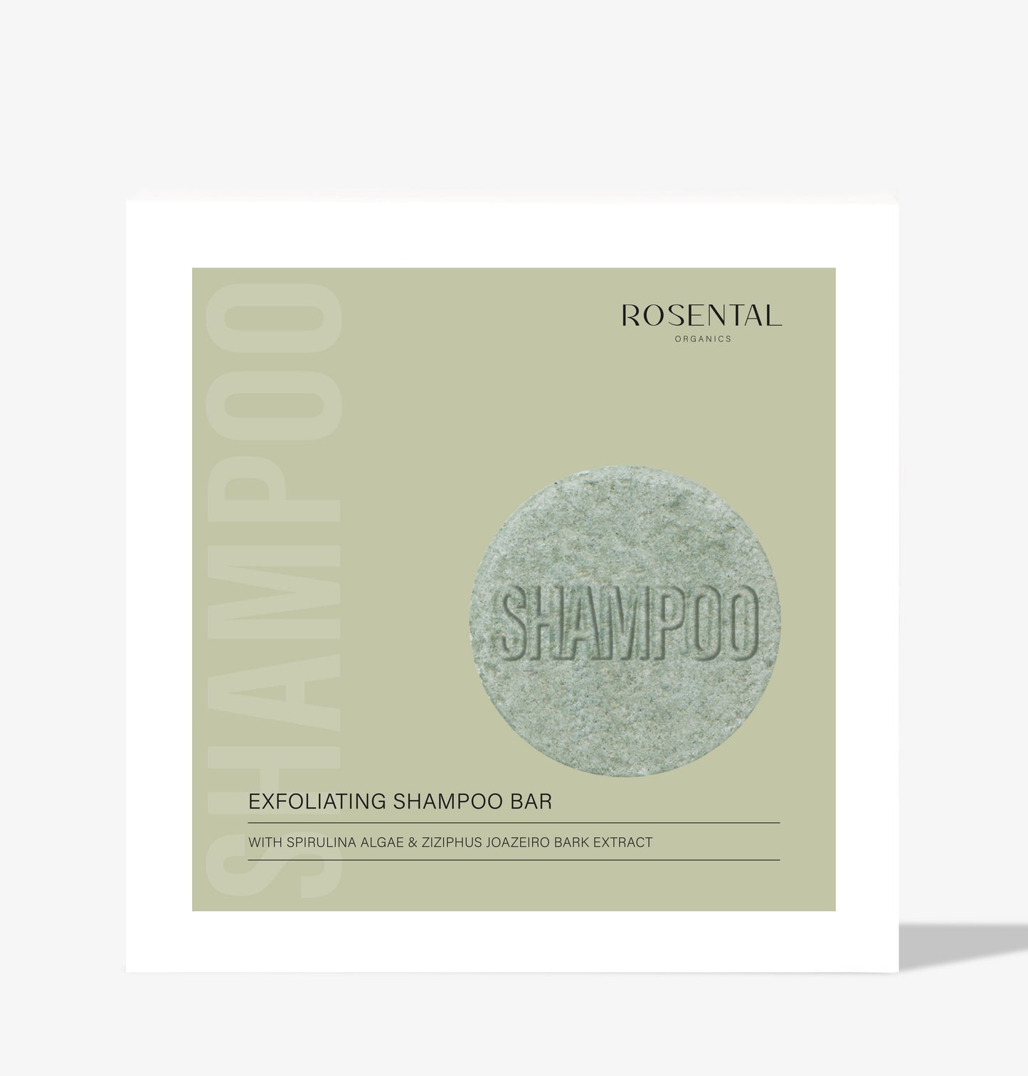 Exfoliating Shampoo Bar | with Spirulina Algae & Ziziphus Joazeiro Bark Extract